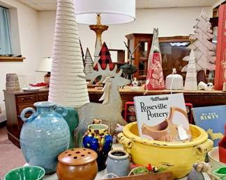 Large selection of pottery, china and glassware