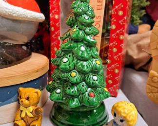 2 pcs. Avon candle Christmas tree