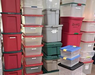 70+ storage containers-all sizes!!