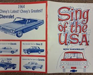 1964 "Sing of the USA with Chevrolet"