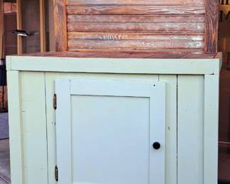 Handmade pine cabinet