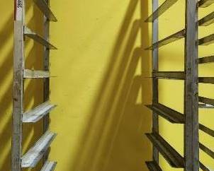 Full Size Rolling Bakery Pan Rack