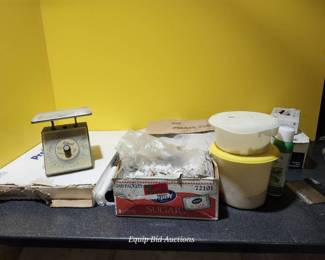 Lot Of Assorted Item's, Including Edlund Scale And More