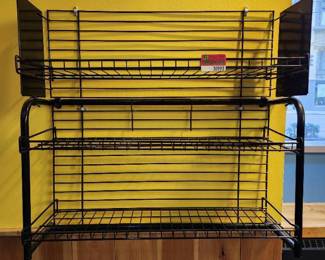3 Tier Metal Wall Mounted Shelf