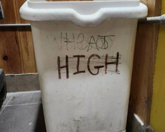 15in Carlisle Rolling Ingredient Bin, No Lid