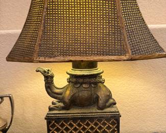 Lamp with Camel