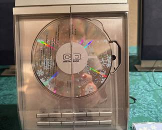 Sharper Image Radio and CD Player