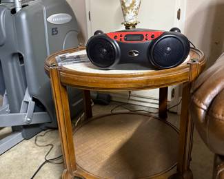Another End Table with Marble Insert