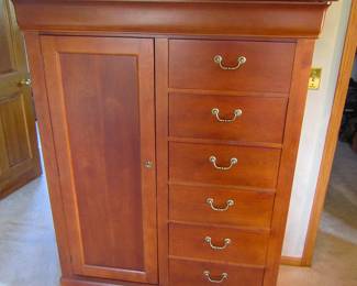 Hooker solid wood dresser/armoire