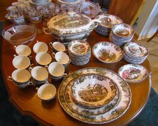 Johnson Bros. "Friendly Village" 93pc set