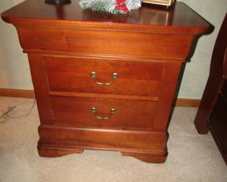 Hooker solid wood nightstand