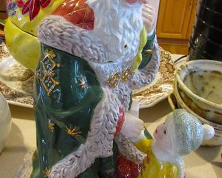 Waterford "Letter to Santa" cookie jar