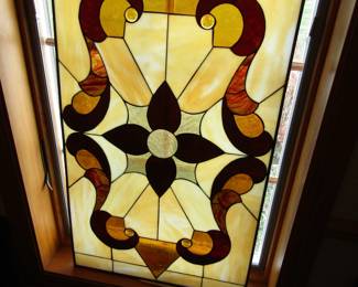 Stained-glass windowpanes
