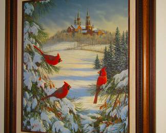 Sam Timm limited edition Holy Hill signed canvas print
