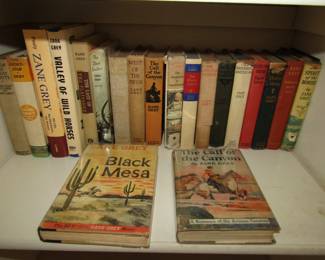Vintage Zane Grey novels