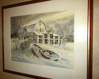 WI artist Jerry Zak original watercolor
