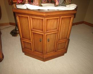 Mid-century octagonal cabinet