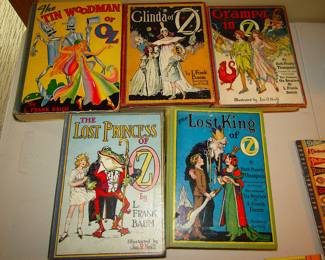 Antique Wizard of Oz volumes