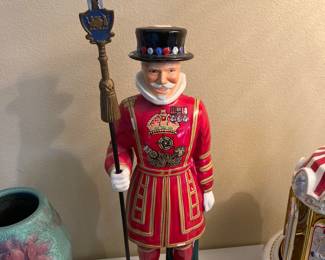 Vintage Beefeater decanter