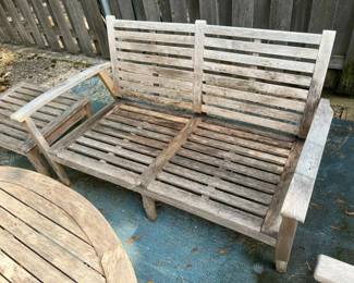 105 Improvements Teak Patio Benchmin