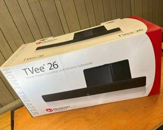 105 Boston Acoustics TVee 26 Home Theater Soundbar Subwoofermin