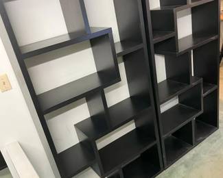 105 Modern Benzara Bookcase Geometric Shelving Units X2min