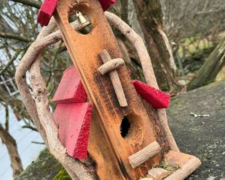 105 Rustic Cathedral Bird Housemin