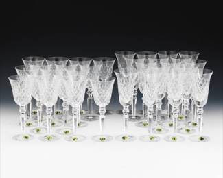 32 Waterford Crosshaven Flutes and Wine Glasses