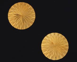 A Pair of Gold Earrings 