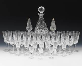 28 Waterford Lismore Crystal Pieces