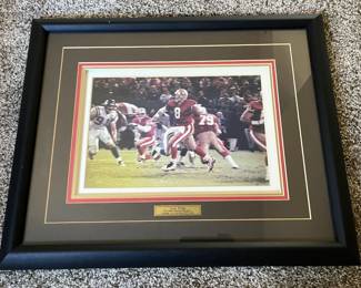 Steve Young 49ers signed photo $30