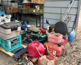 Gas Cans,  Coolers, Totes