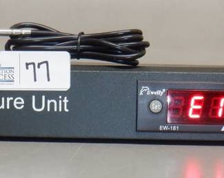 1RU FAN UNIT WITH THERMOSTAT SA-3841 IN ORIGINAL BOX