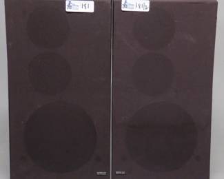 LOT OF 2 BANG & OLAFSON BEOVOX S45-2 SPEAKERS