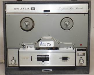 3M WOOLENSAK TUBE TAPE RECORDER MODEL 1220 SER