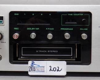PIONEER H-R100 8 TRACK CASSETTE DECK