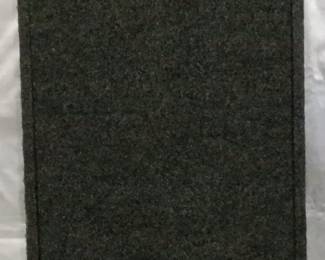 KK AUDIO 18 SPACE CARPETED ROLLING RACK MOUNT CASE WITH DRAWERS AND SLEEVES