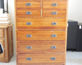 Michael's Furniture Mission Tall 8-Drawer Dresser
