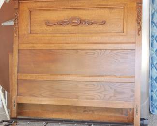 Vintage Double Twin Bed Frame Set