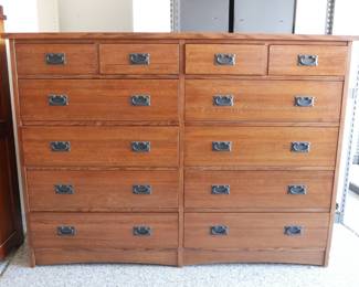Michael's Furniture Mission 12-Drawer Dresser