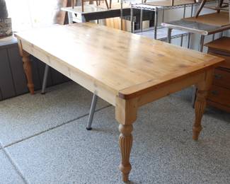 Large Solid Wood Table