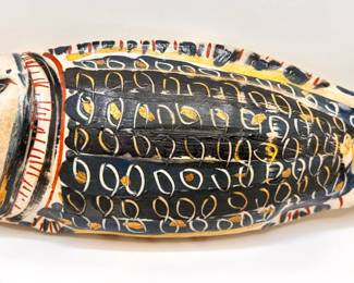 Akio Takamori (Japan B1950) Ceramic Fish Wall Hanging
Lot #: 162