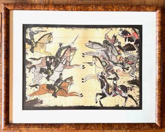 David Bradley (Native American B1954) Lithograph "Broken Treaty" Artist Proof, Signed
Lot #: 31