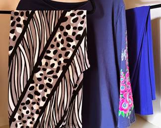 Bob Mackie Women's Clothing, 1 New With Tags: Top & 2 Pants, Size Large Petite
Lot #: 141