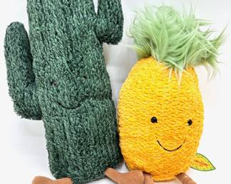 2 New With Tags Amusables Stuffed Cactus & Pineapple
Lot #: 208
