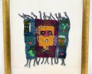 Barbar-Rose Okun (American 1999) Tapestry Textile Art "Thoughts Of The Flea"
Lot #: 113