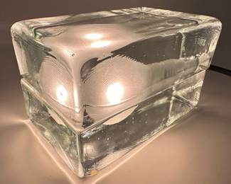 Design House Stockholm Lightbulb In Heavy Glass Desk Lamp, Made In Estonia
Lot #: 30