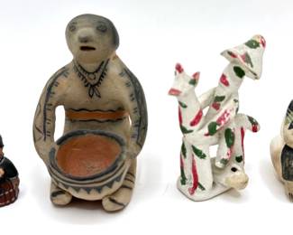 6 Vintage Mexican Folk Art Figurines
Lot #: 119