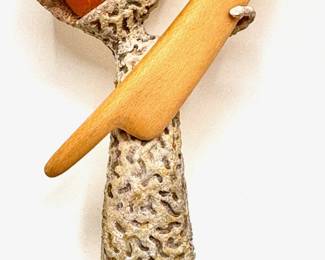 Alexandra Metcalf Small Stone Sculpture, Signed
Lot #: 90