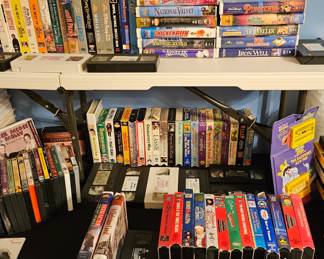Children's VCR tapes, Christmas themed tapes